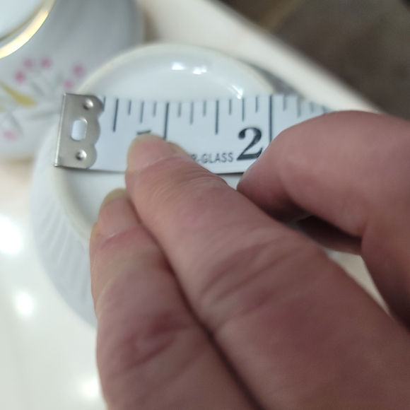 RARE. Bavaria Fine China Sugar and Creamer with Lid. Floral, White with Gold Set - Picture 11 of 16